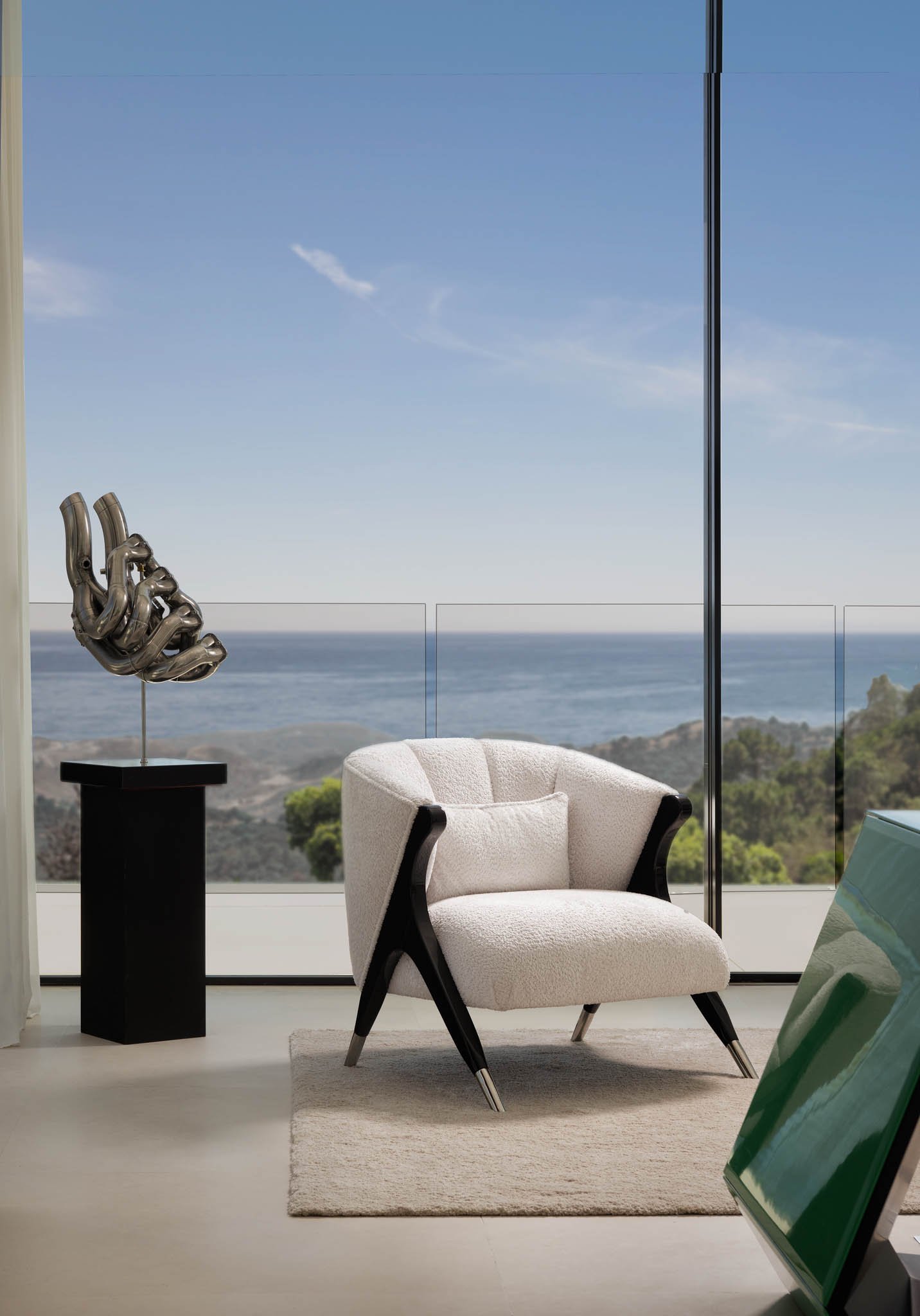Villa Enso interoor design vignette shot