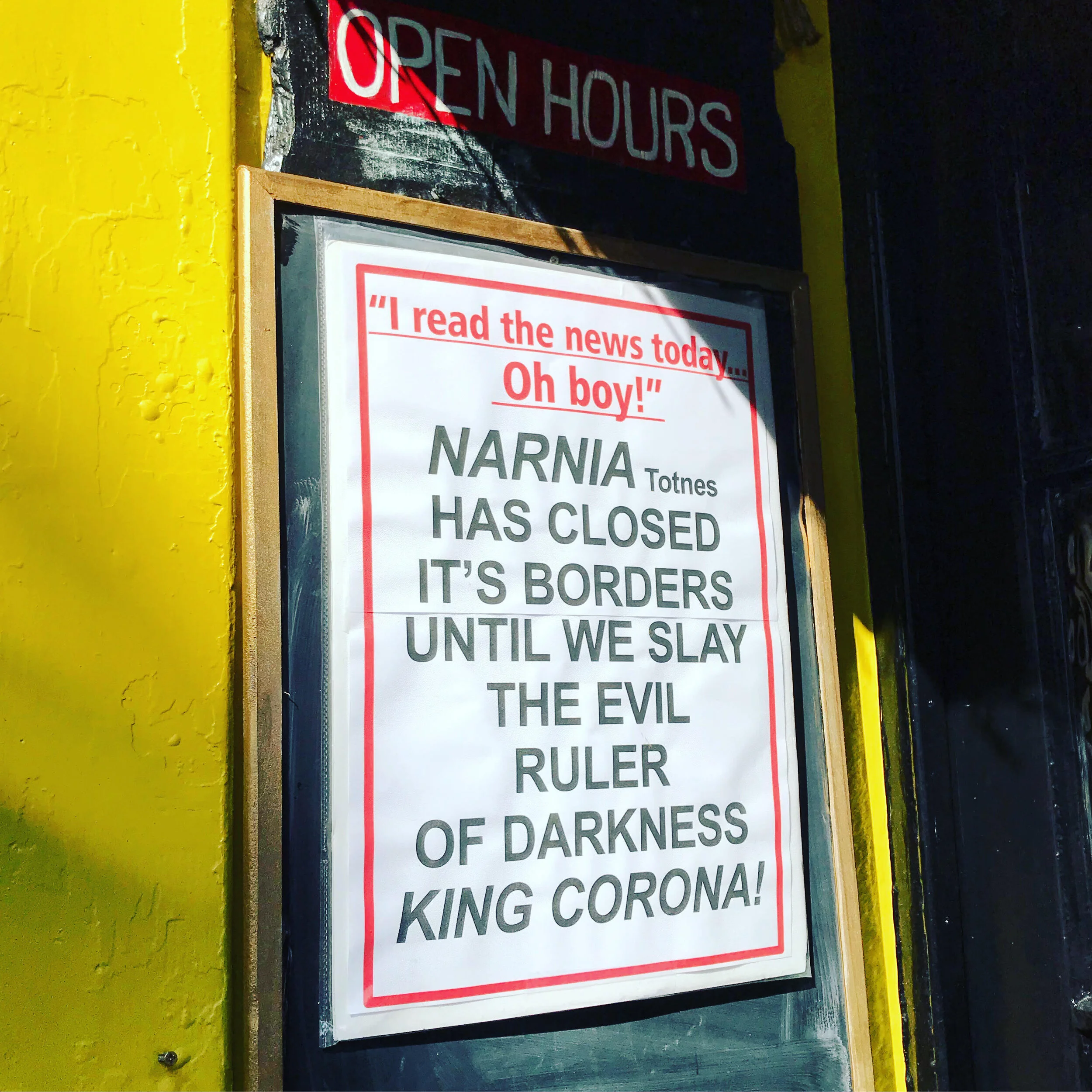 Coronavirus diary - 29 March 2020