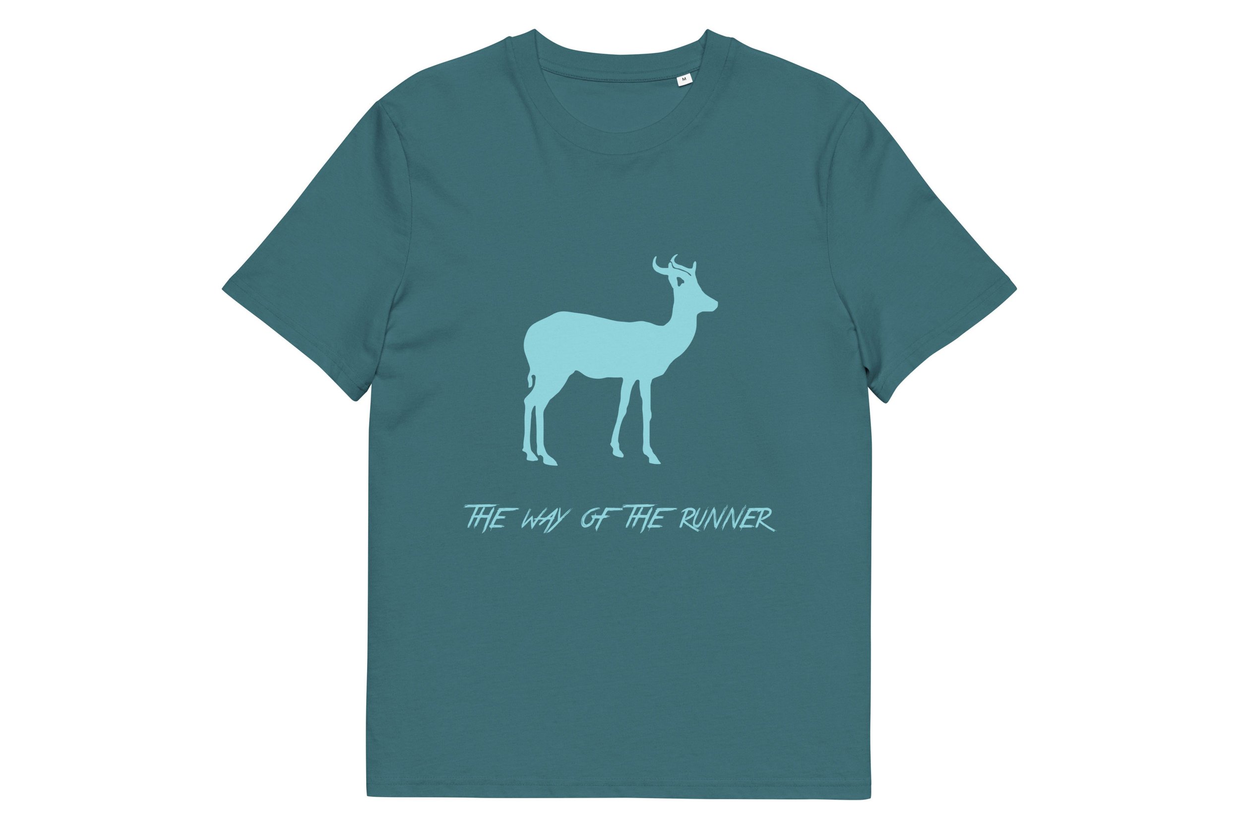 unisex organic cotton t-shirt in stargazer blue