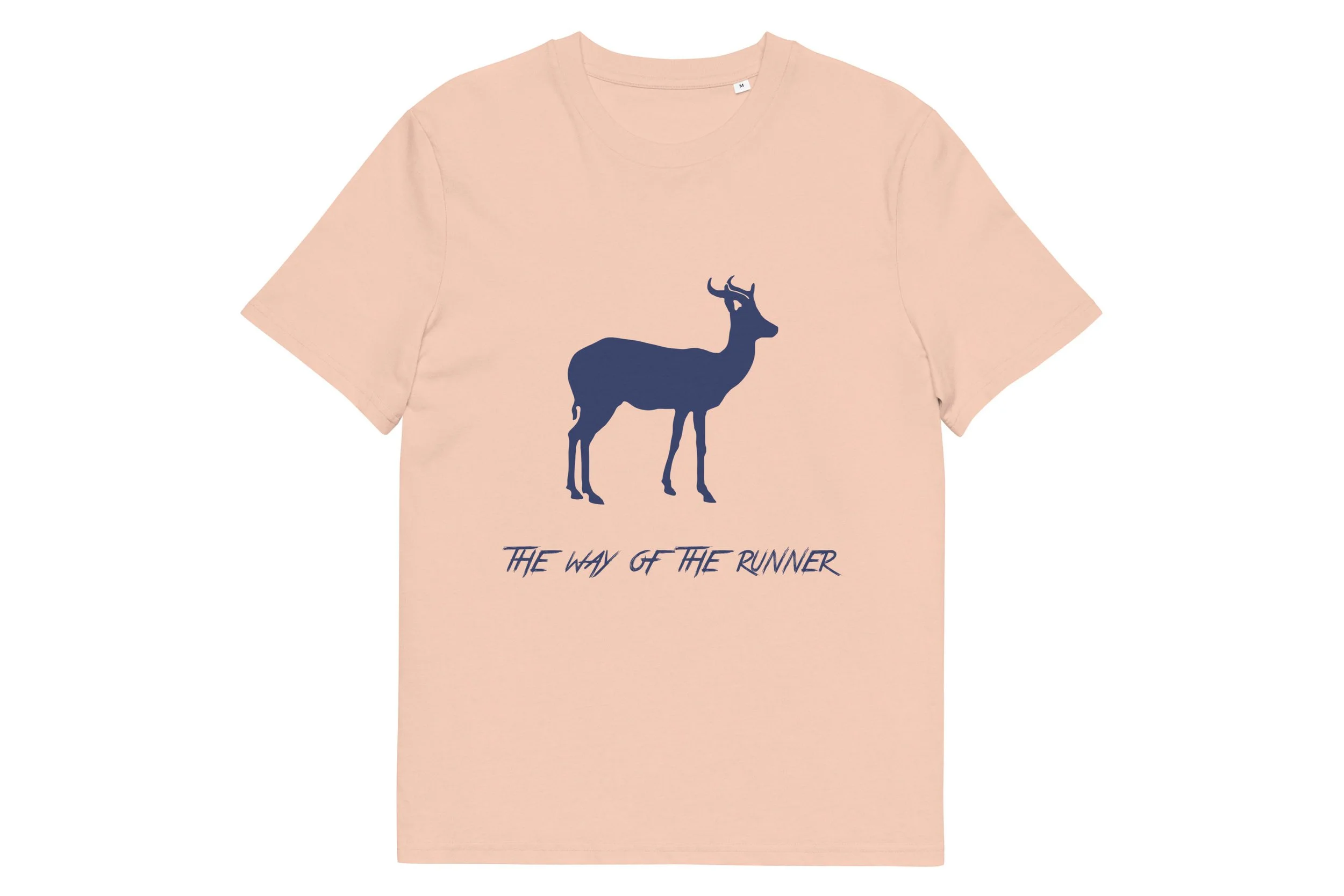 unisex organic cotton t-shirt in pink