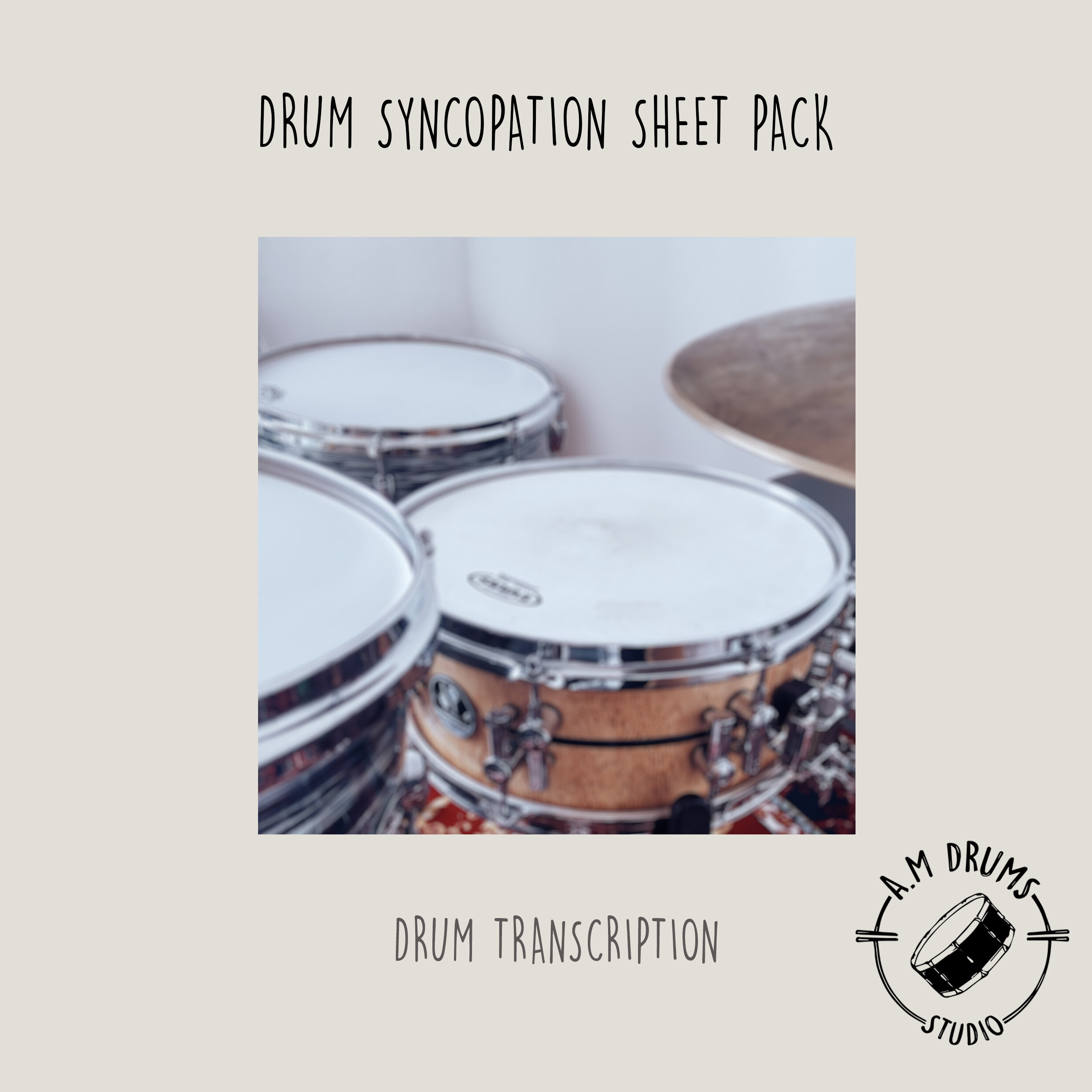 DRUM SYNCOPATION SHEET PACK