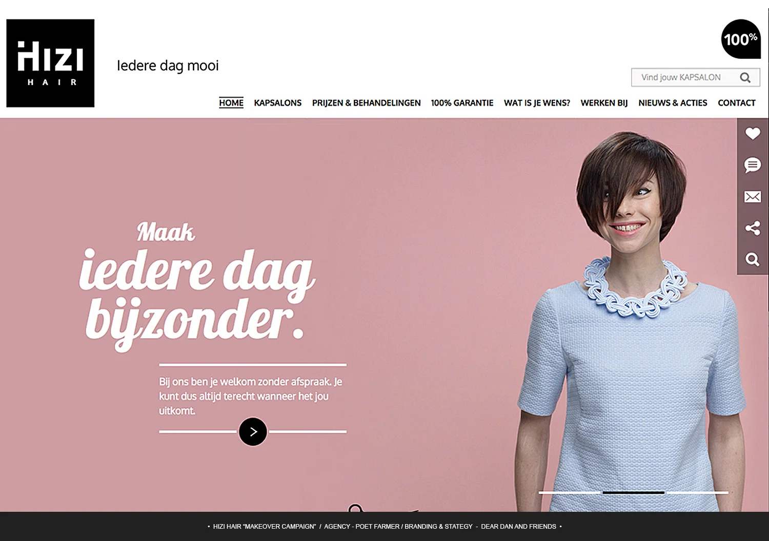 HIZI HAIR “MAKEOVER CAMPAIGN” / AGENCY - POET FARMER / BRANDING & STATEGY - DEAR DAN AND FRIENDS