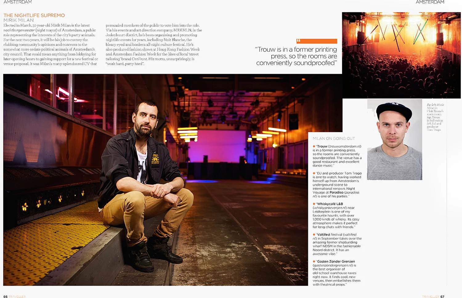 MIRIK MILAN FOR EASYJET TRAVERLLER MAGAZINE