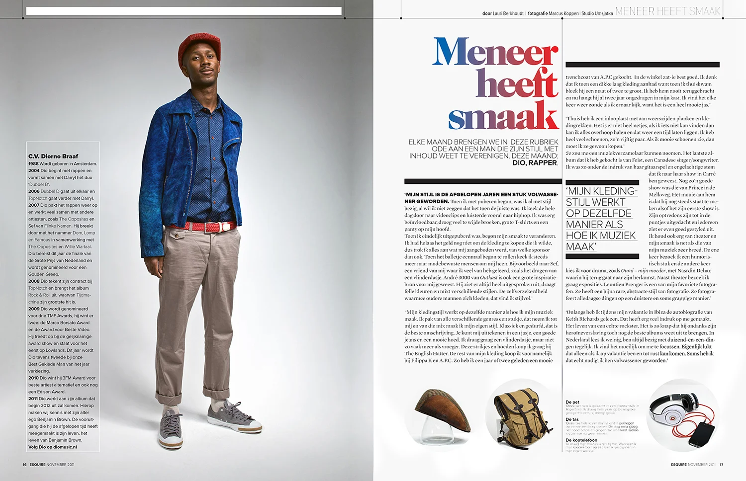 DIO FOR ESQUIRE MAGAZINE