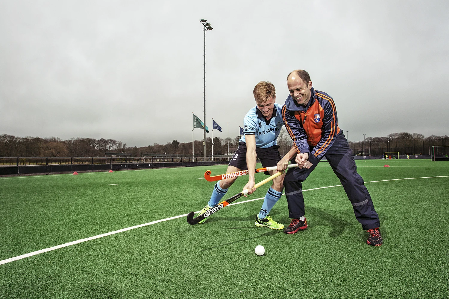hockeyplayers, Teun de Nooijer and Jorrit Croon