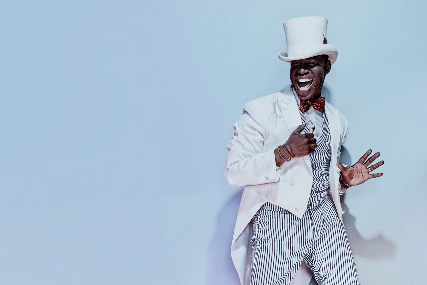 ARCHIE BURNETT (NYC), VOGUE DANCER AND GRAND FATHER OF THE ICONIC HOUSE OF NINJA CREATED BY WILLI NINJA.