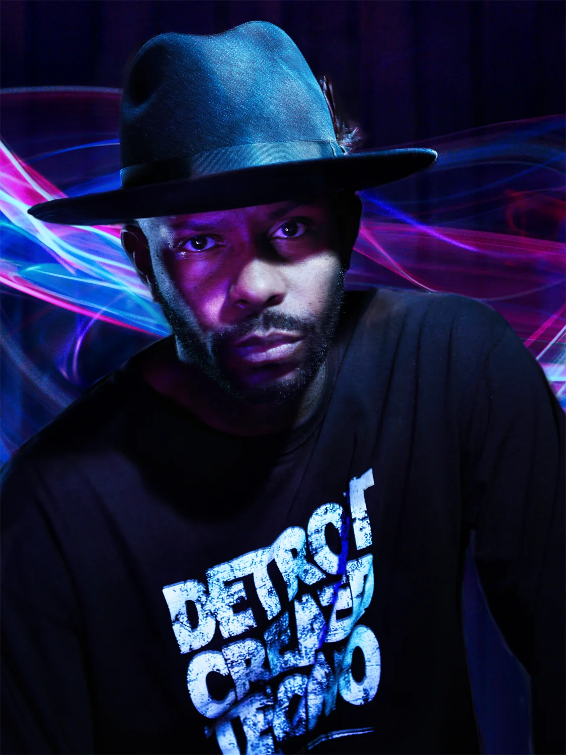 Detroit techno legend and producer Waajeed, Amsterdam Dance Event 2017, in collaboration with Darren Smith