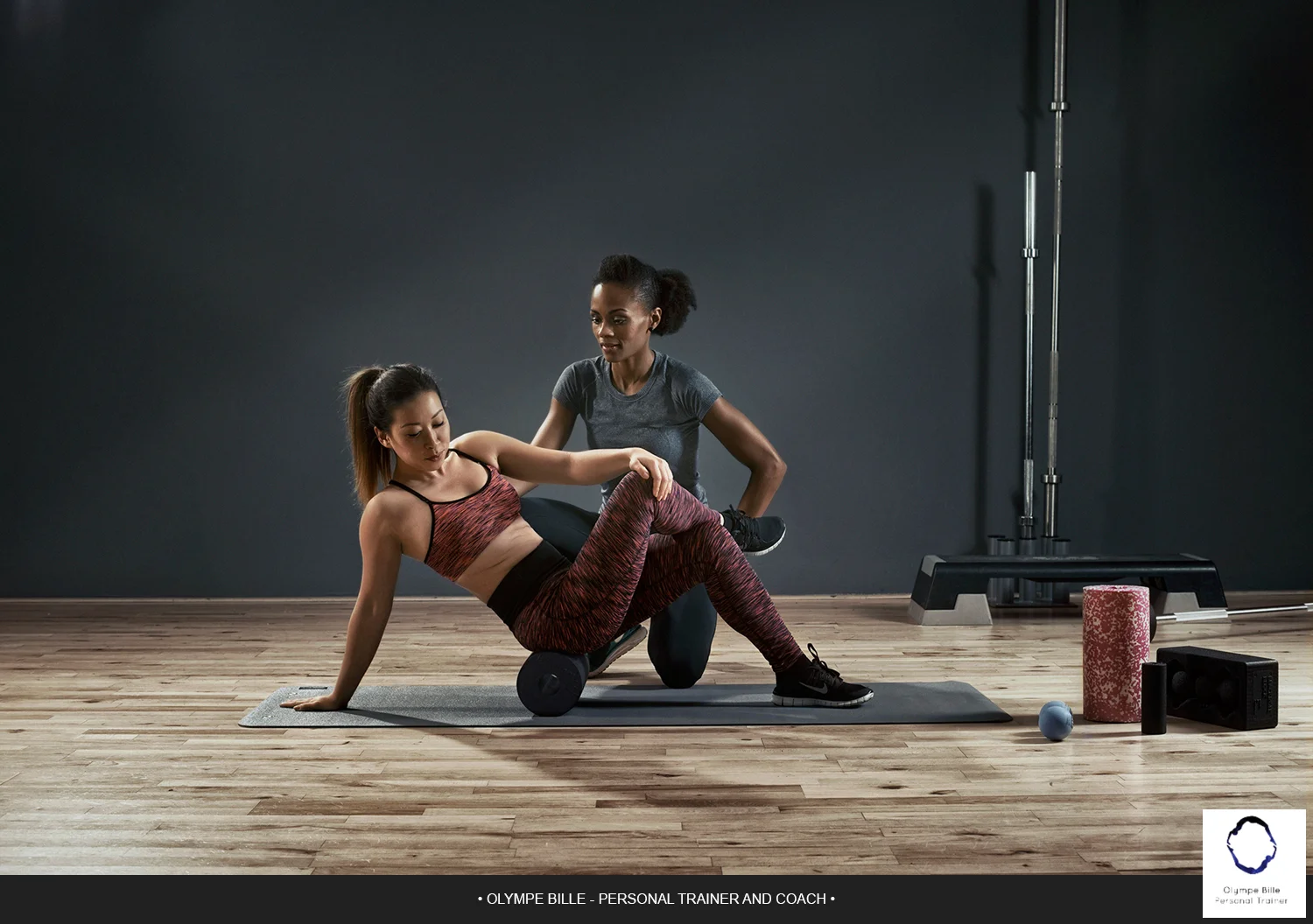Personal trainer and coach Olympe Bille