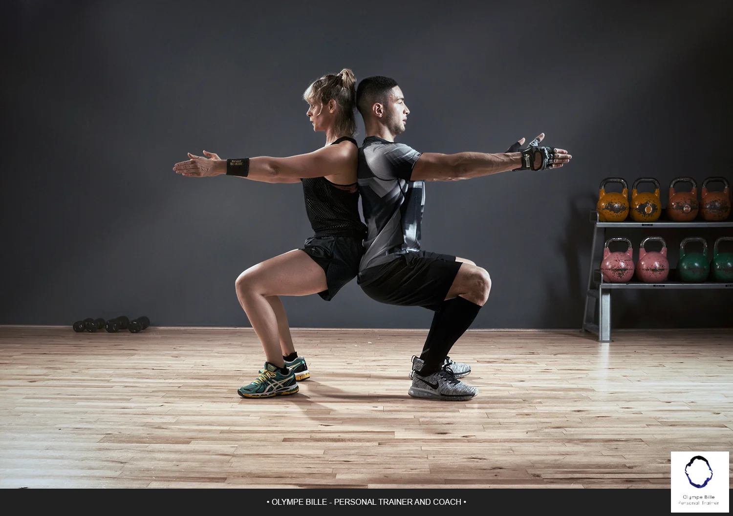 Personal trainer and coach Olympe Bille