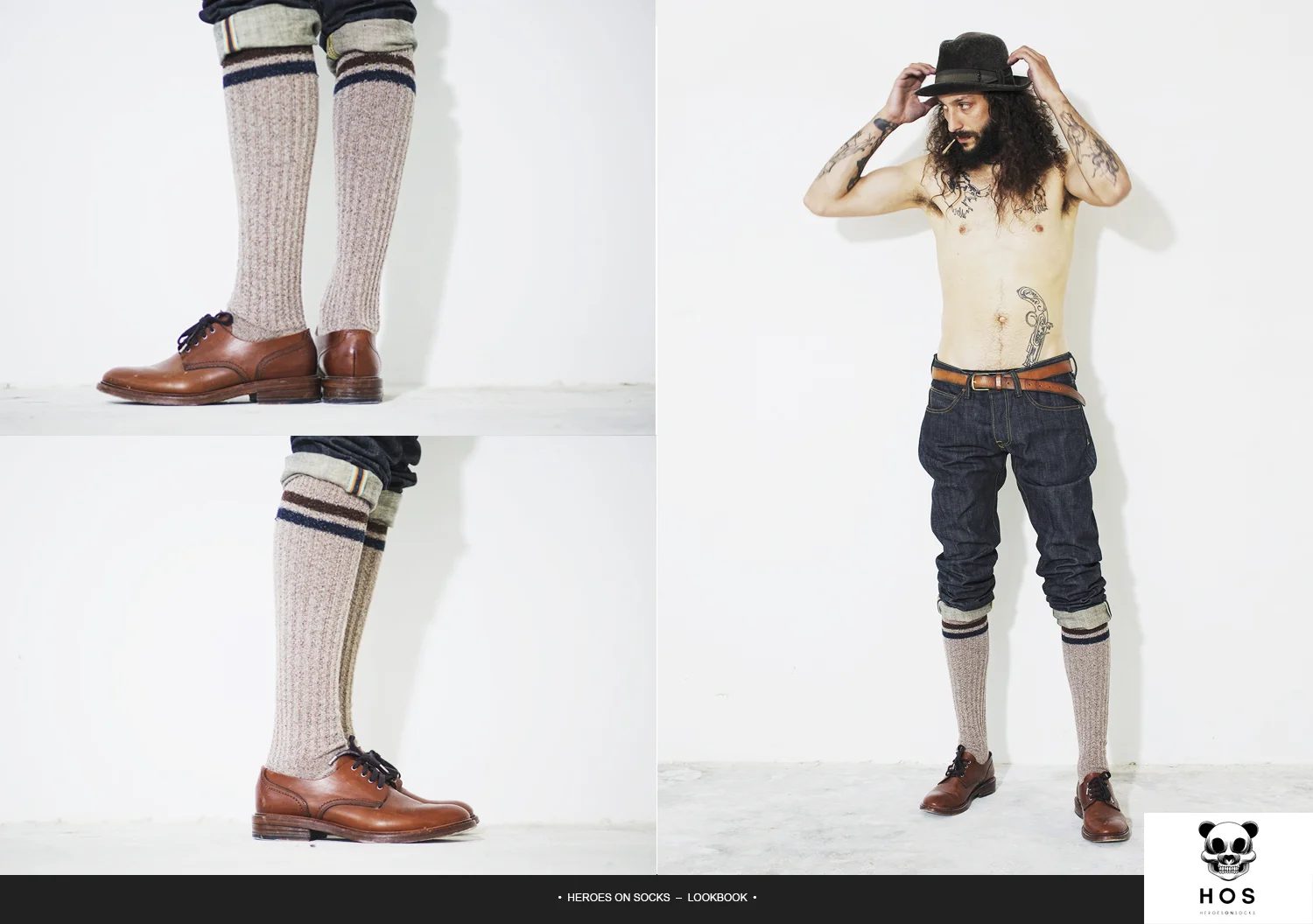 HOS, HEROES ON SOCKS, LOOKBOOK