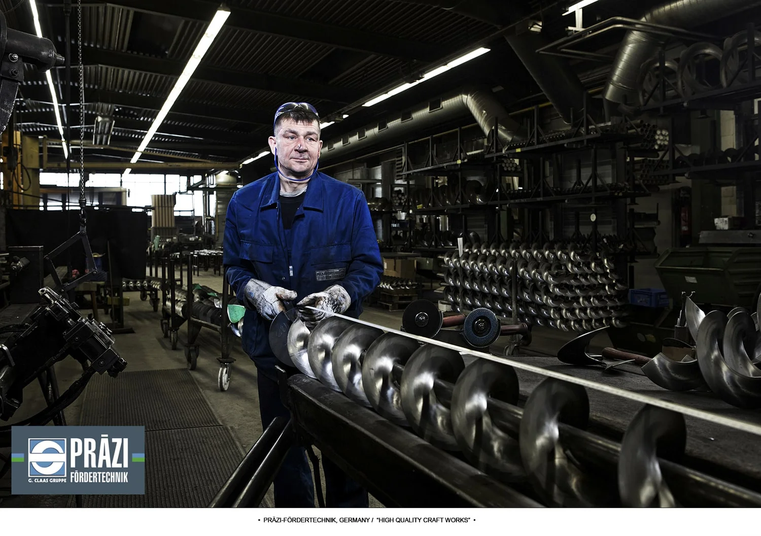 PRÄZI-FÖRDERTECHNIK, GERMANY,  “HIGH QUALITY CRAFT WORKS” 