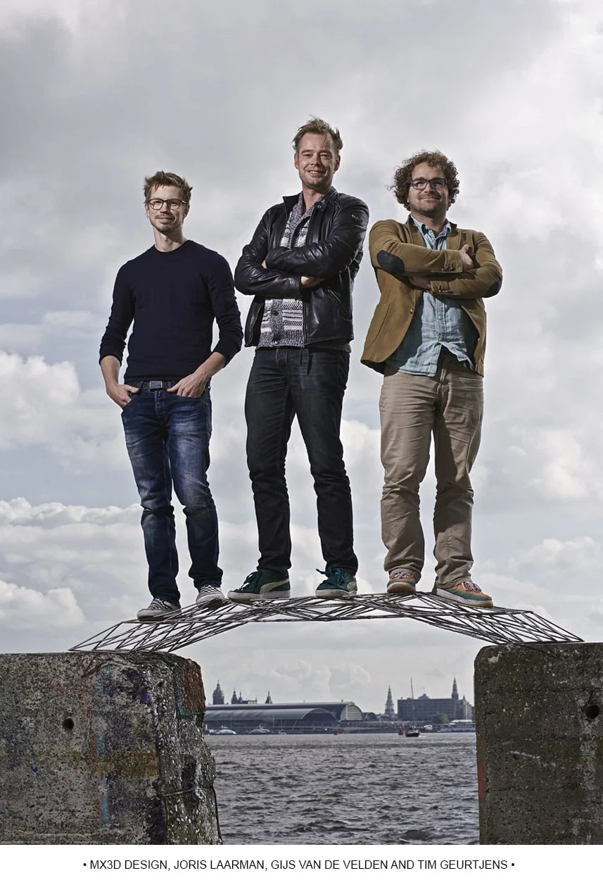 MX3D Design, Joris Laarman, Gijs van de Velden and Tim Geurtjens