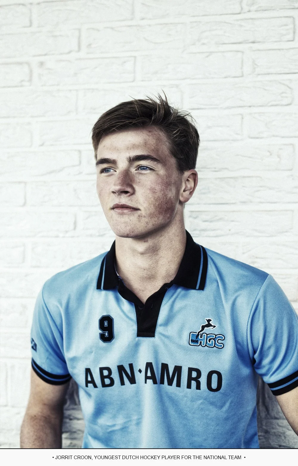 JORRIT CROON, YOUNGEST DUTCH HOCKEY PLAYER FOR THE NATIONAL TEAM 