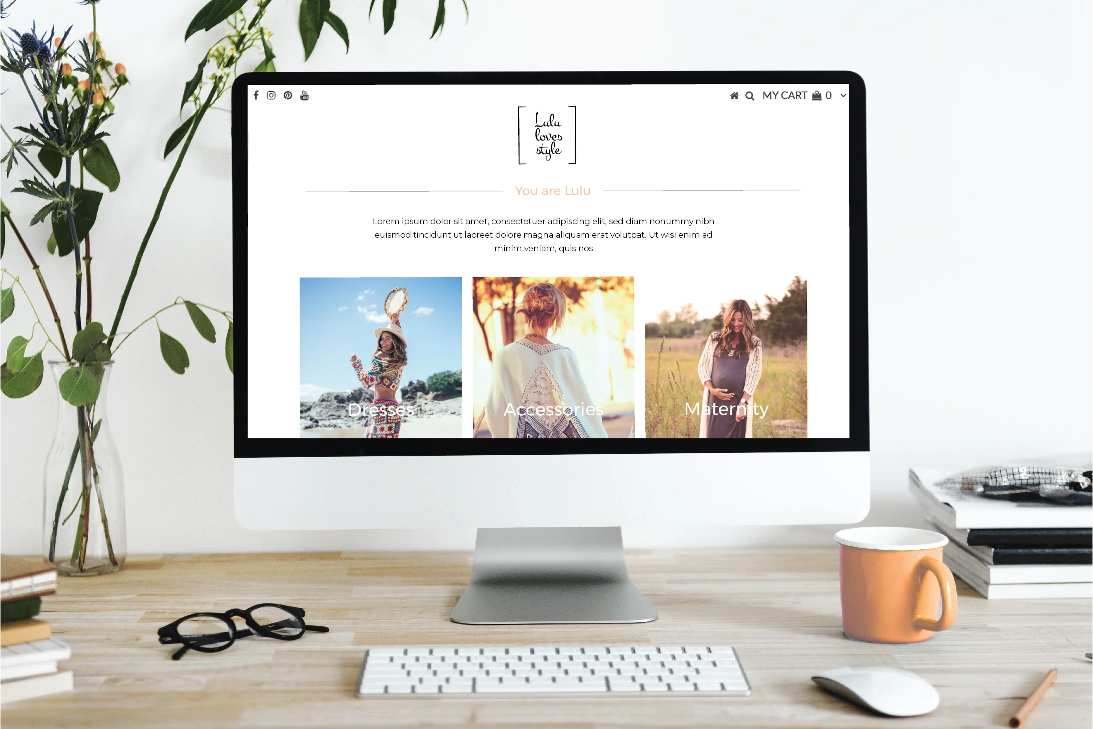 Lulu Loves Style Website Design