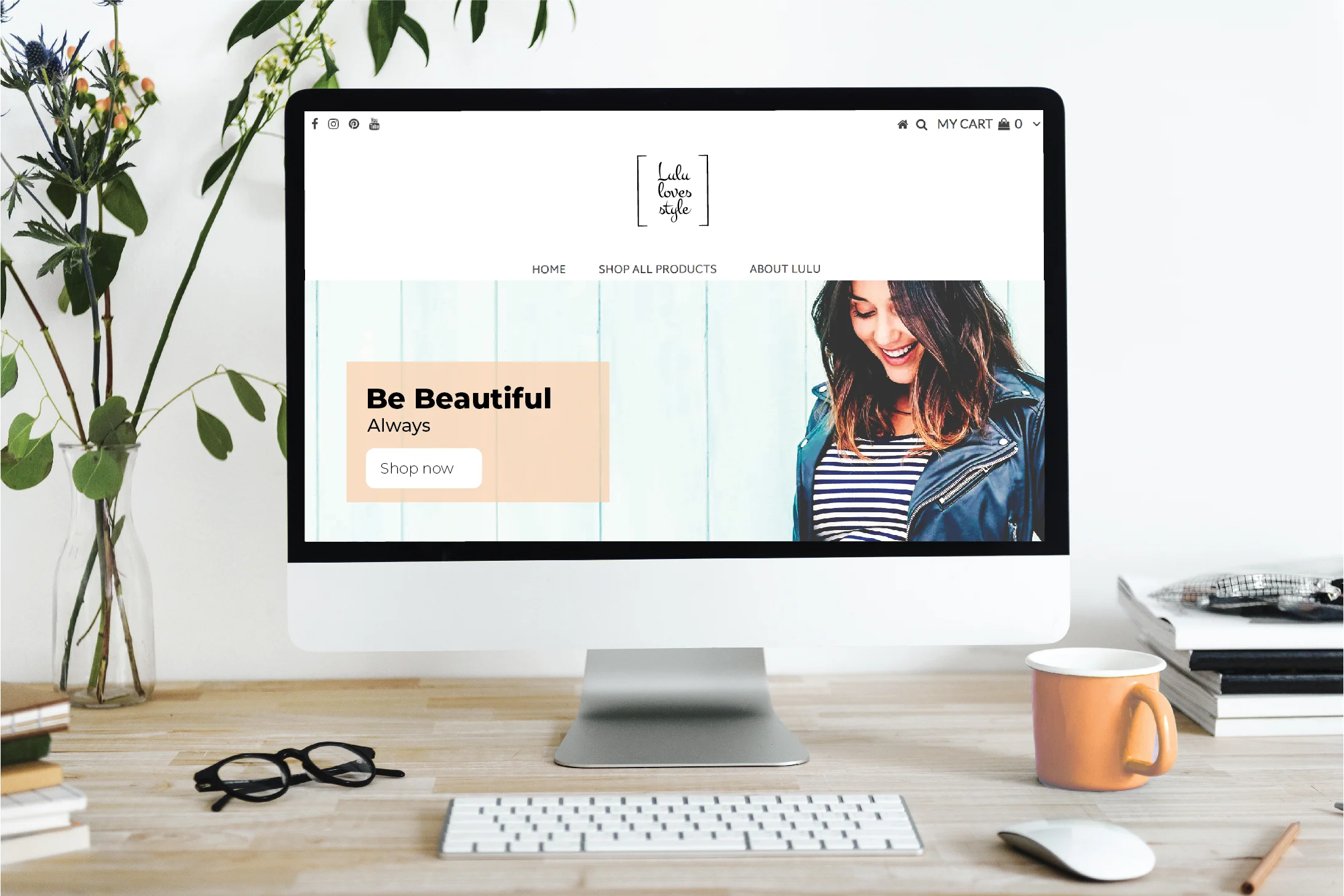 Lulu Loves Style Website Design