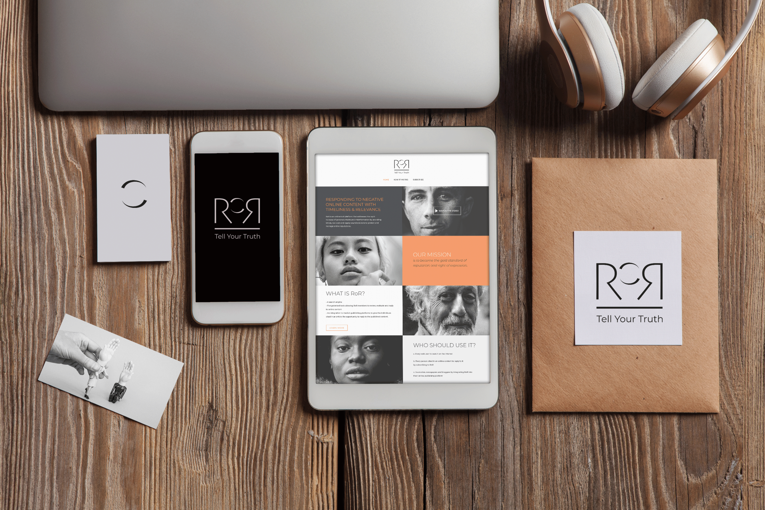 Logo design and identity
