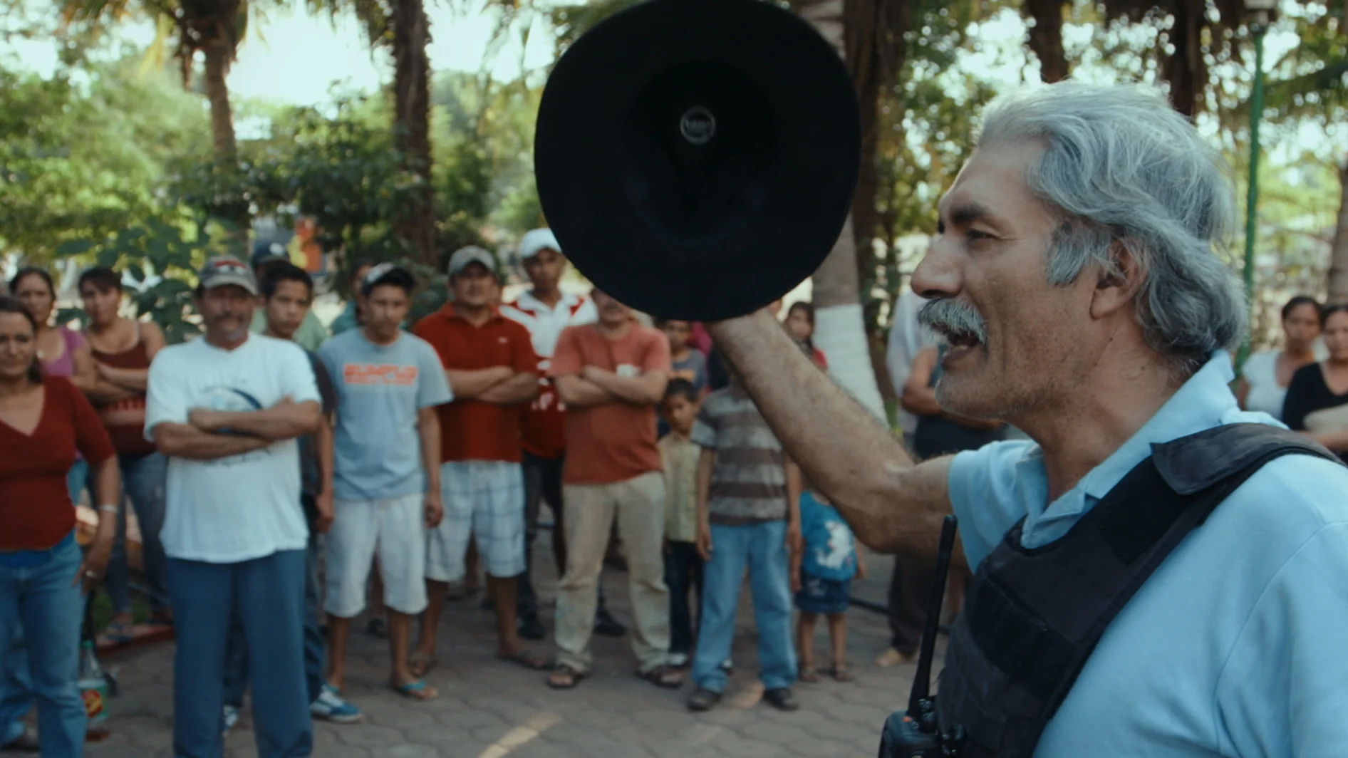 #3 - Dr. Jose Mireles addressing a crowd in Michoacán, Mexico, from CARTEL LAND, a film by Matthew Heineman.jpg