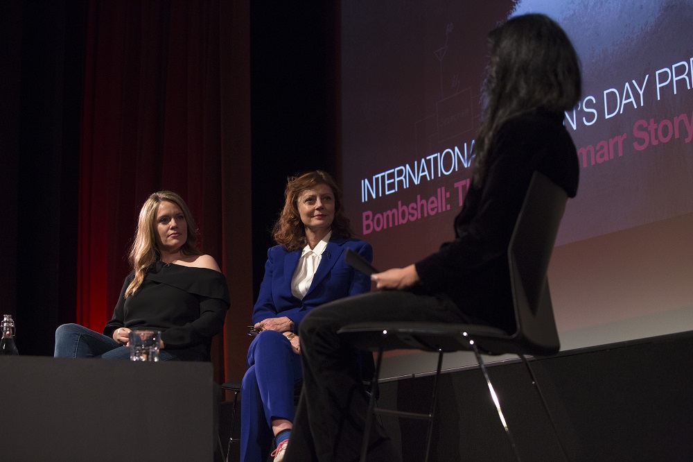 Alexandra Dean, Director, with Susan Sarandon, Executive Producer