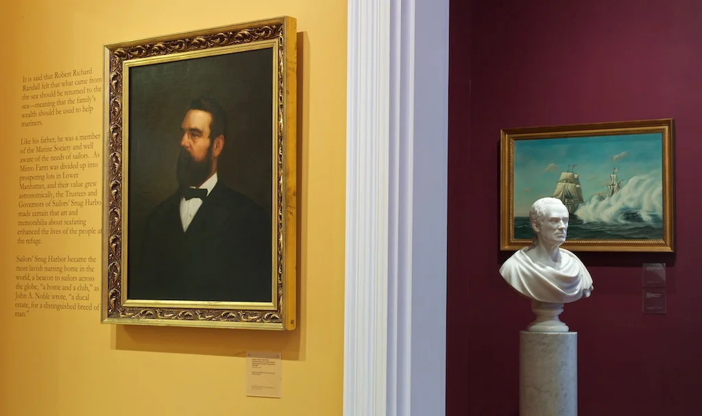 Portrait of Governor Thomas Melville Third Governor of Sailors’ Snug Harbor, 1867-1884