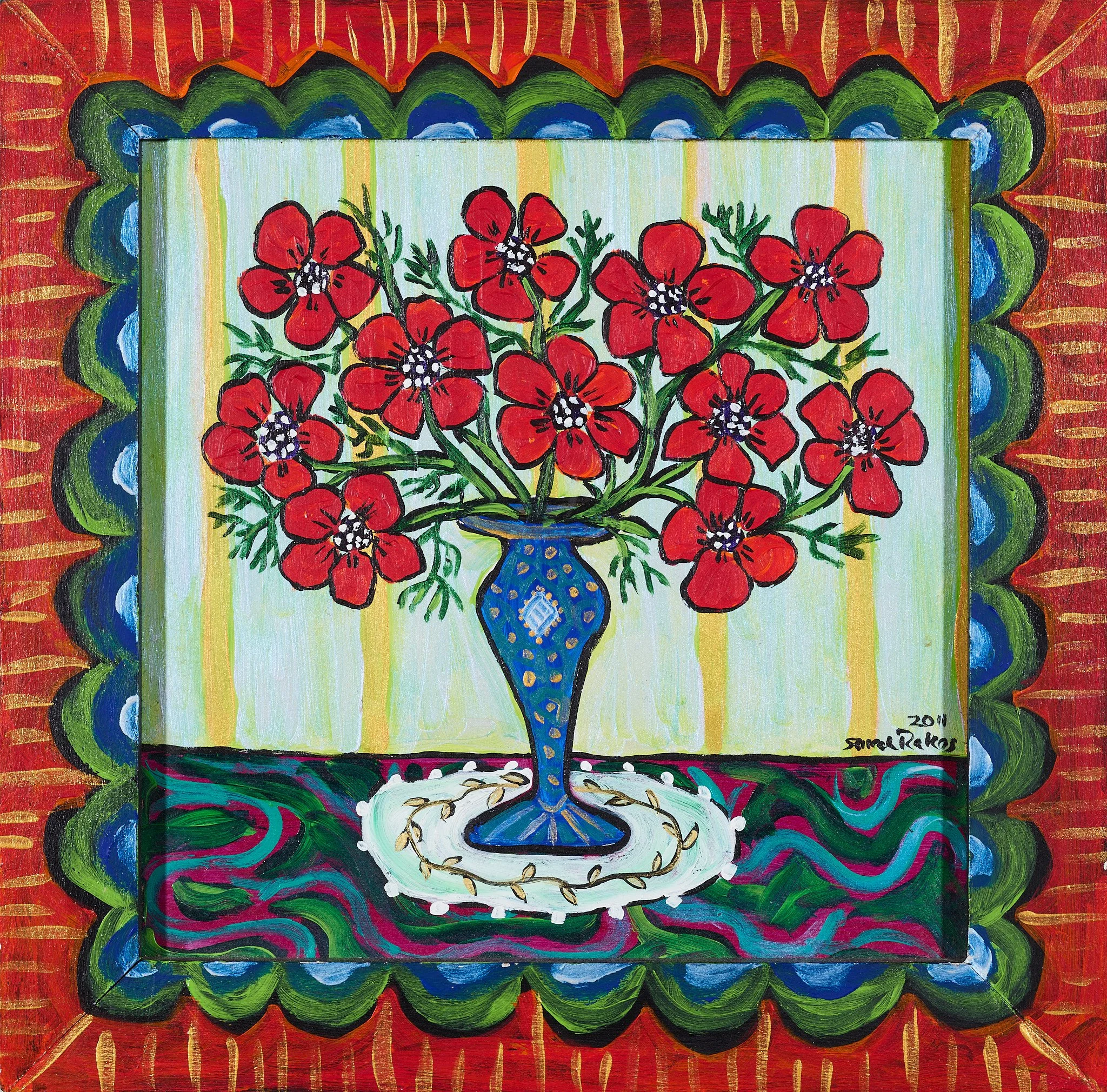 Sarah Rakes - Wild Poppies — The Noble Maritime Collection