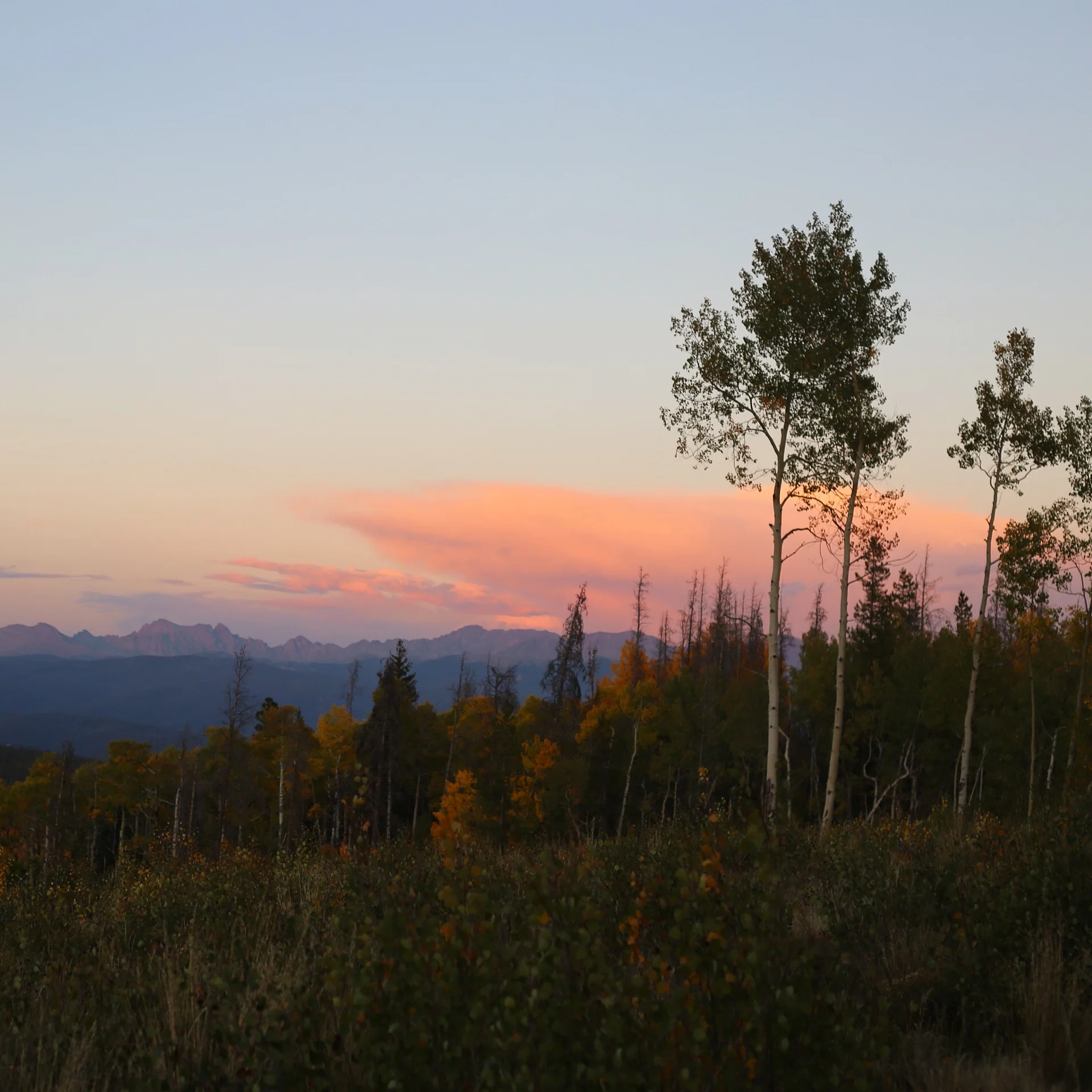 Rocky Mountain Sunset