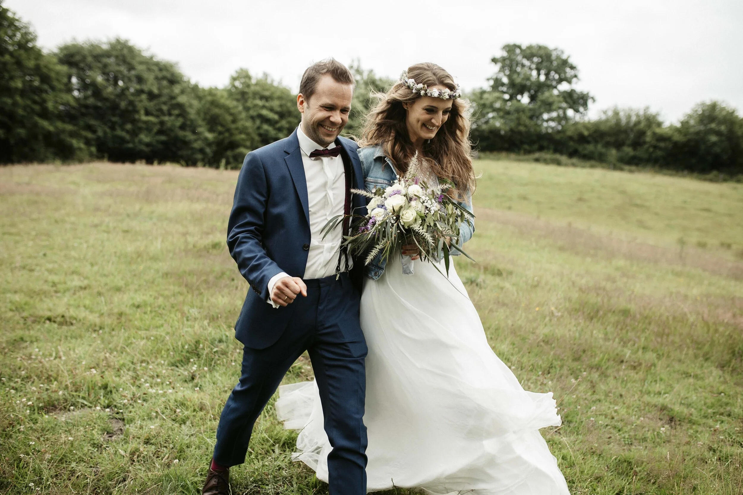Lebensfrohe Hochzeit in der Nähe von Eckernförde