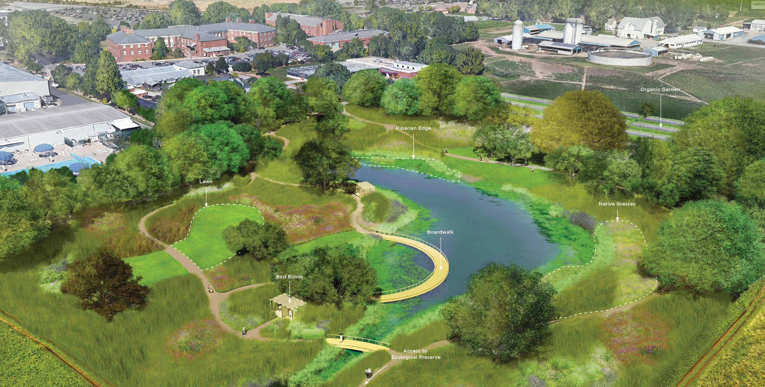 University of Delaware Botanic Gardens — Studio Outside Landscape