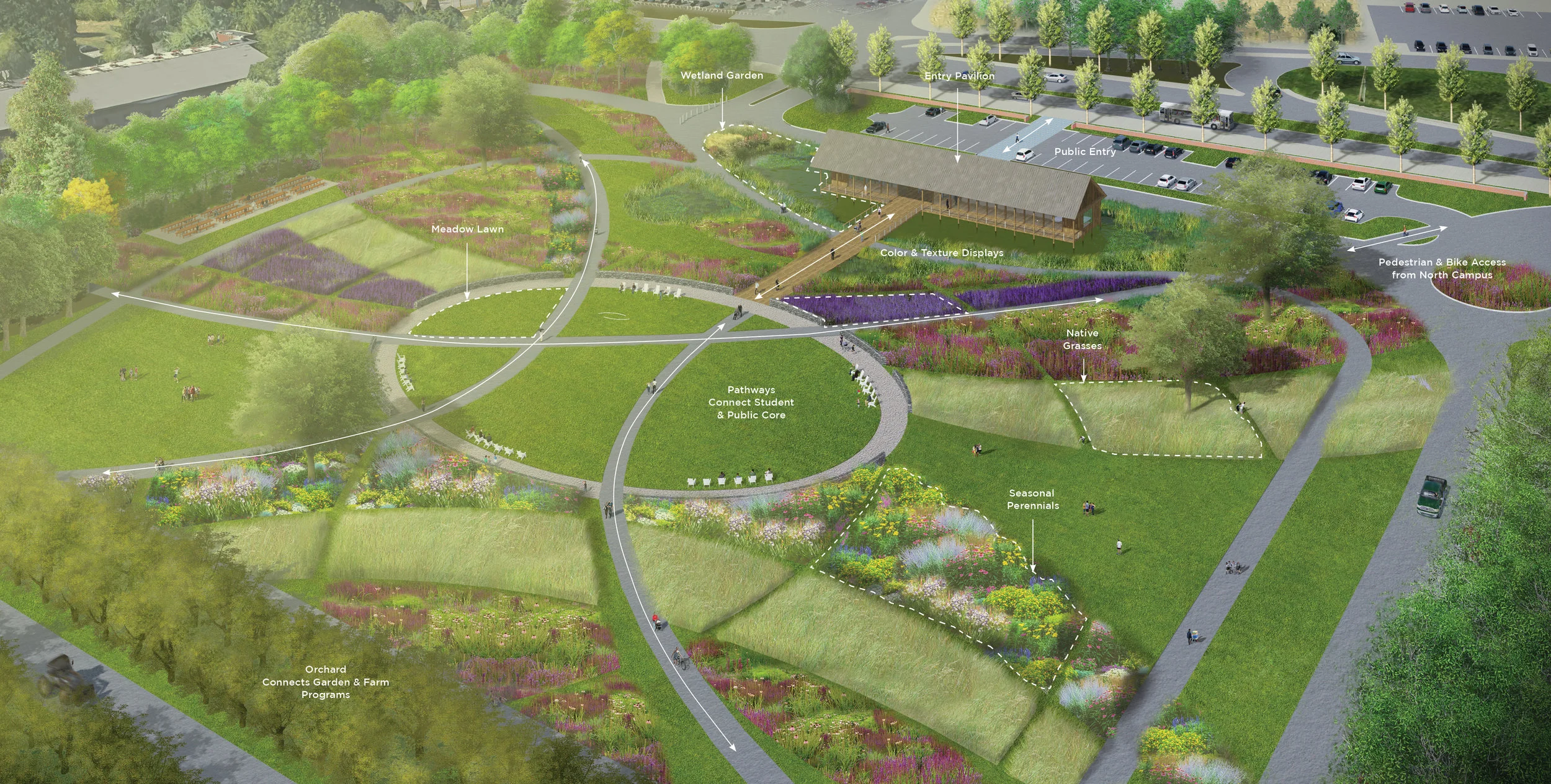 University of Delaware Botanic Gardens — Studio Outside Landscape