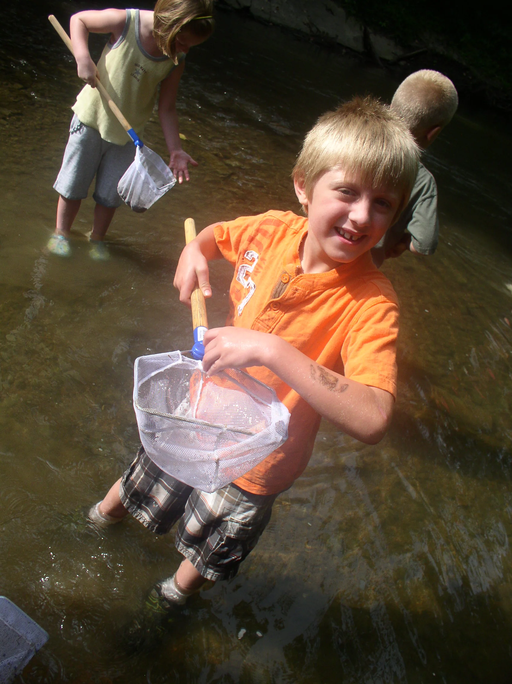 Creek Crawl for July Park P.A.L.S. (click for photo)