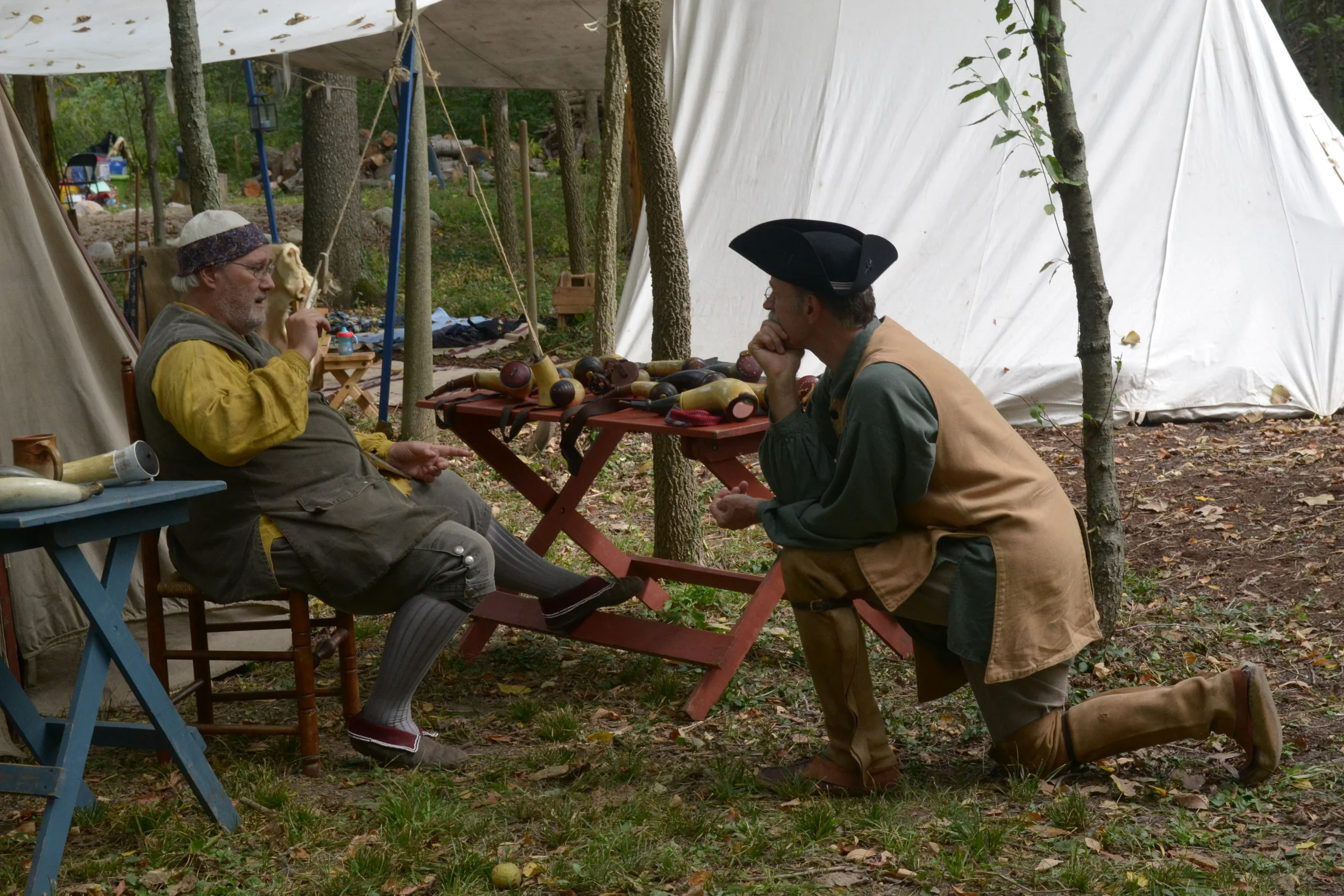 Historical Encampment at Prairie Days