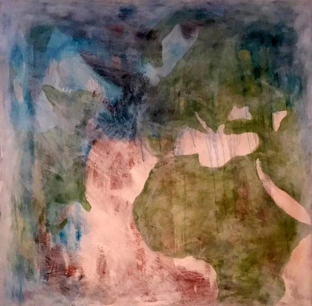 4ftx4ft All The World Is An Adventure by Karyn Walker Contact Me for a piece of encouraging Artwork for your home or office @ karynwalkerart@gmail.com 
