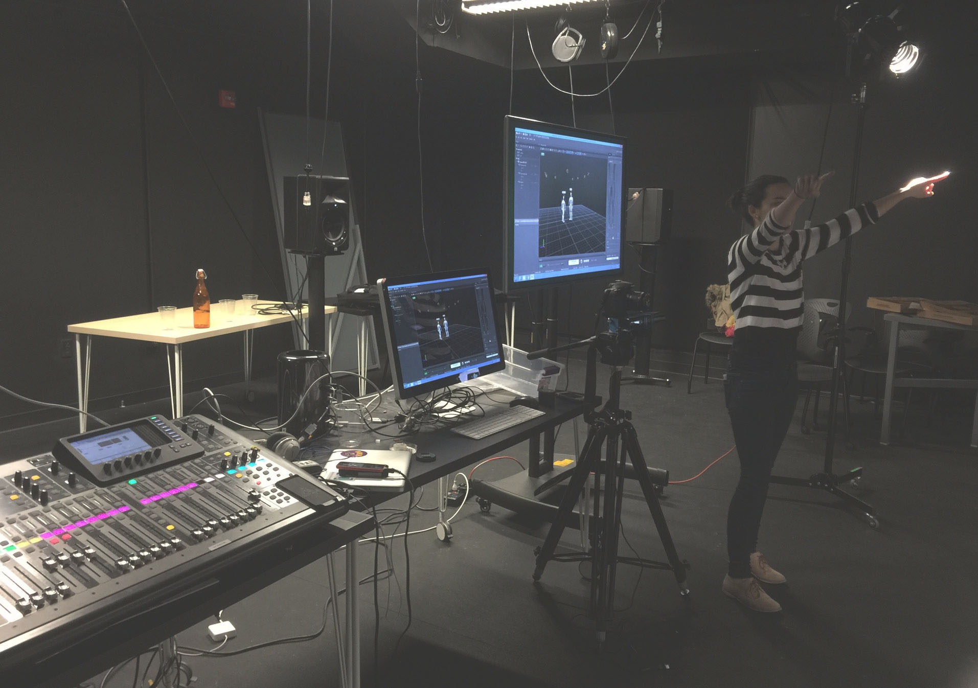 Directing the actors