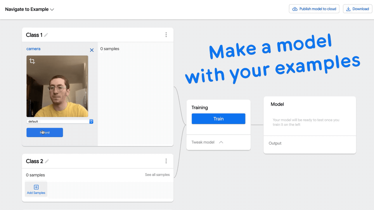 Teachable Machine — Google