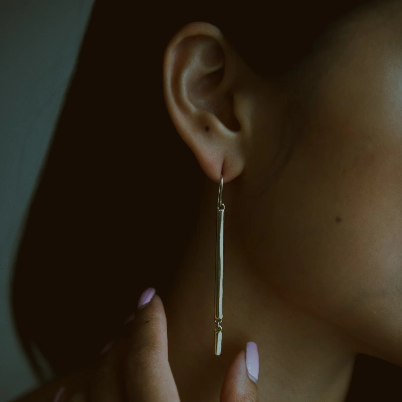 channel earrings by goldeluxe