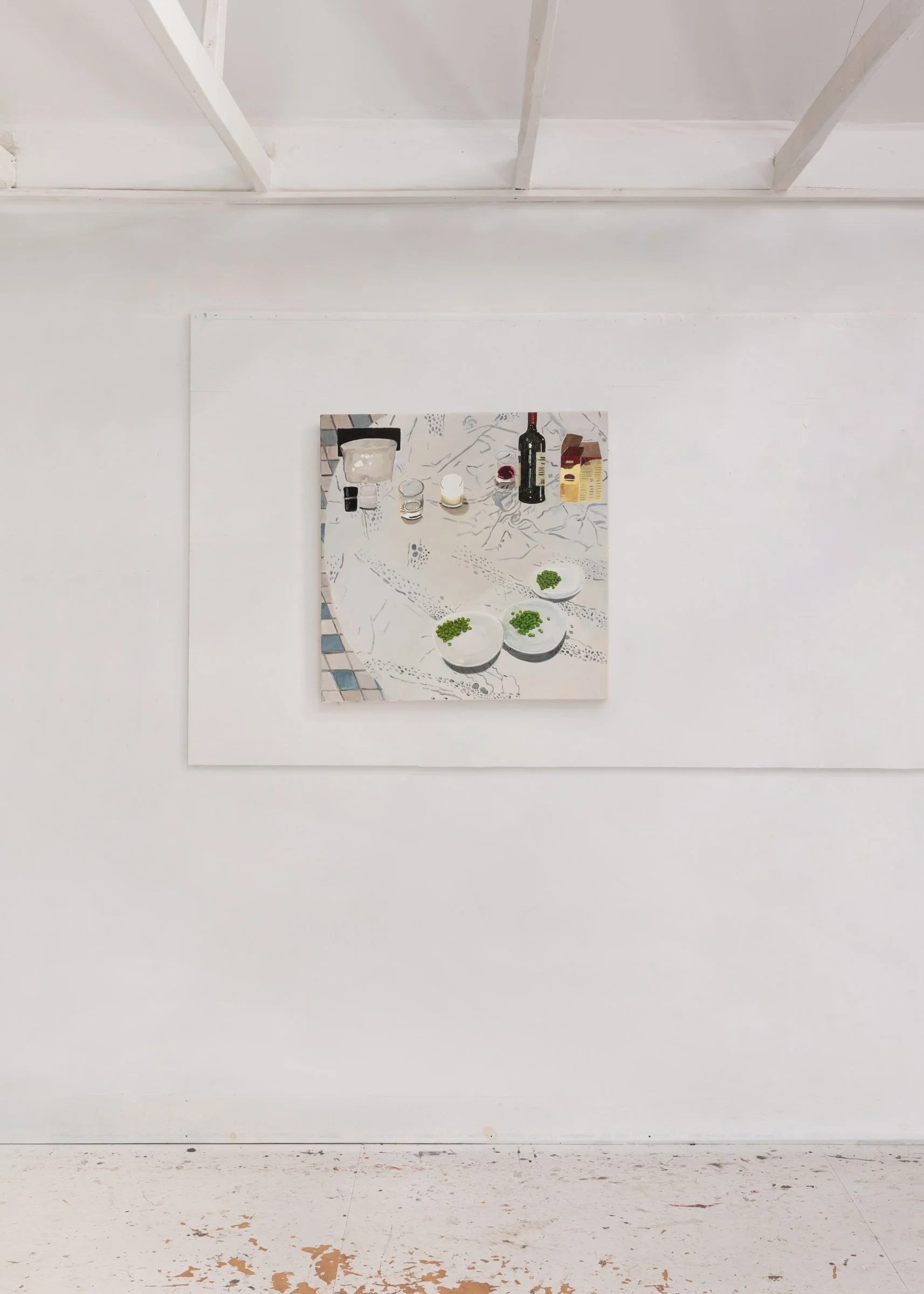 Peas and Marble Countertop