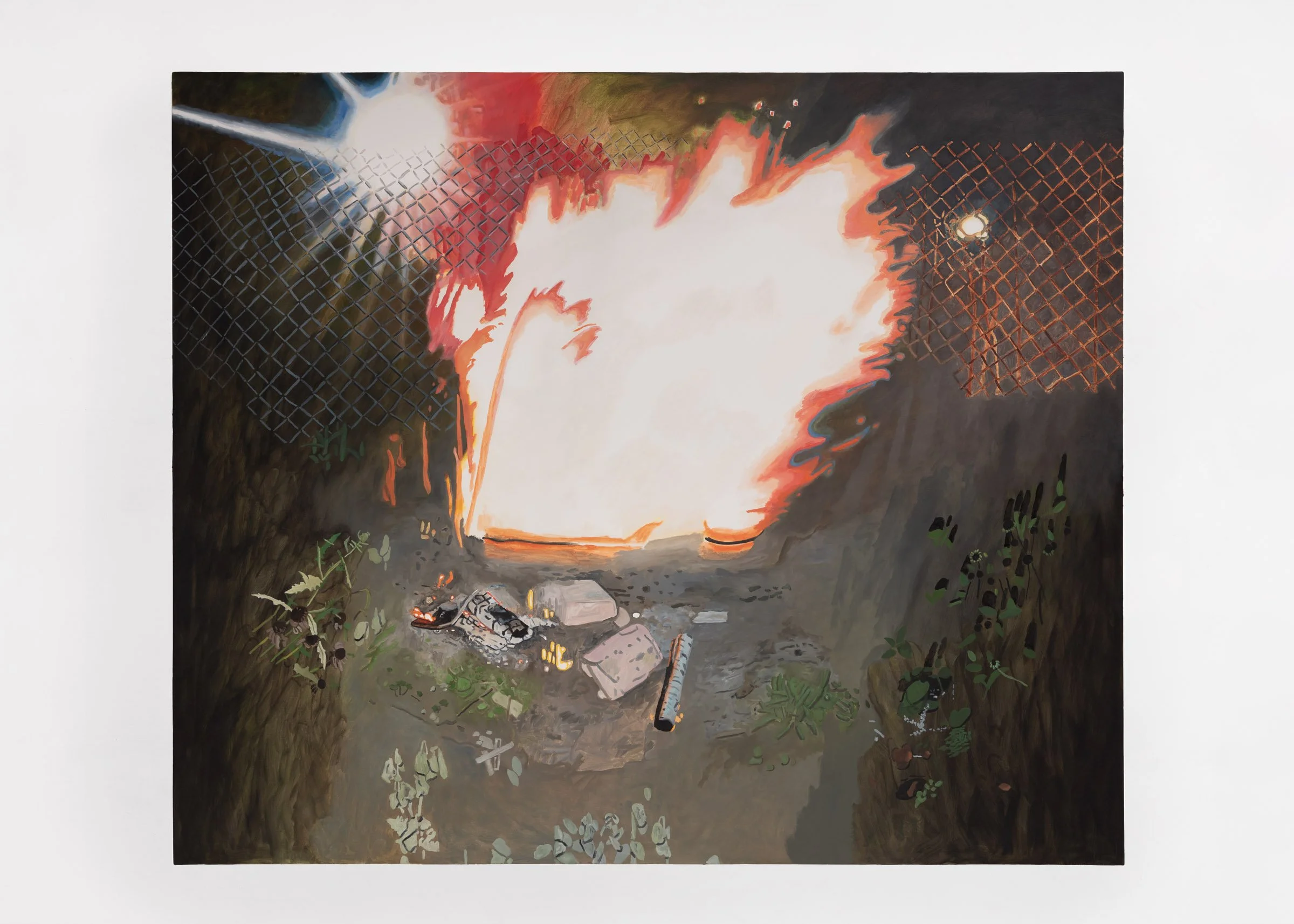Fire and Fence