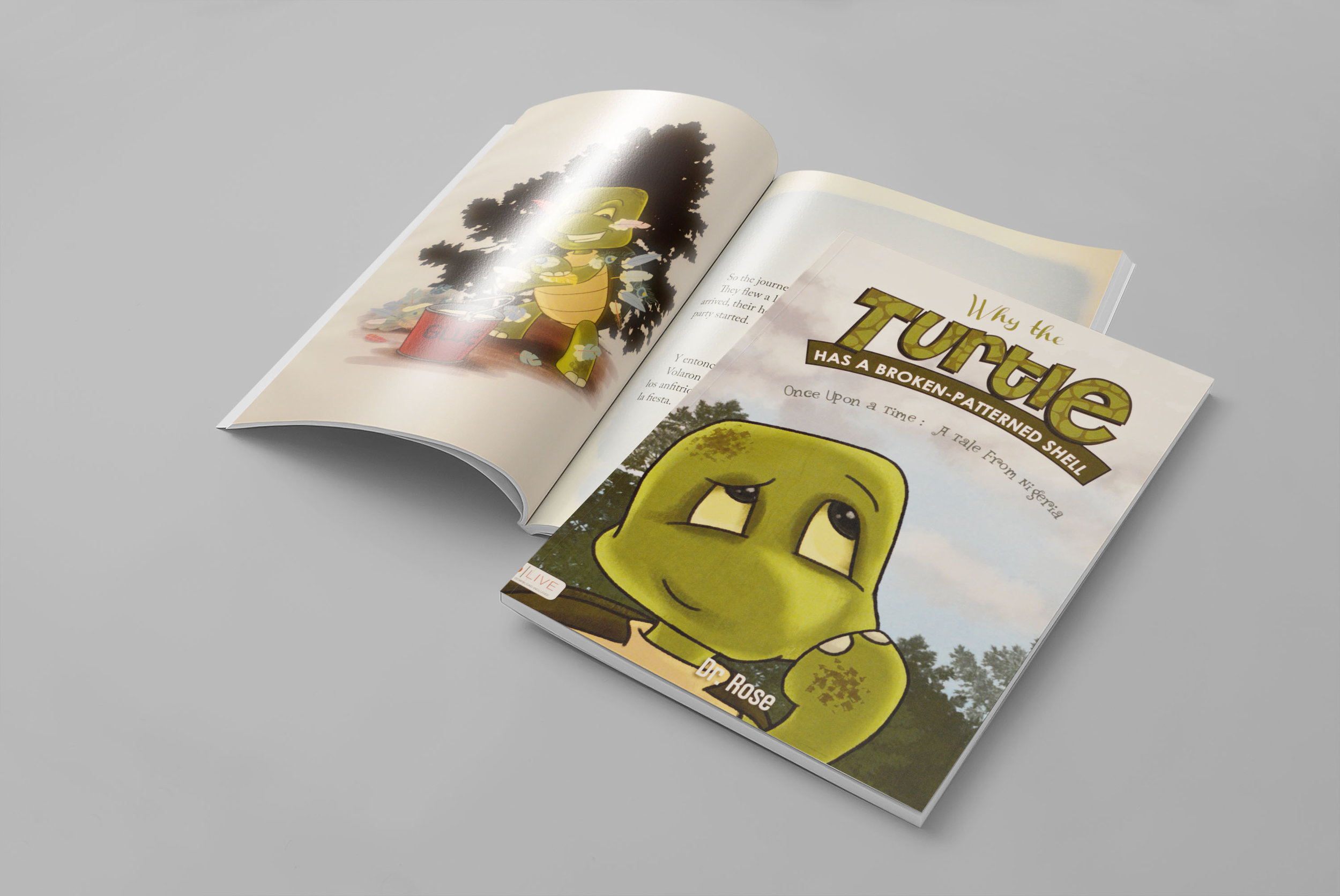 Why the Turtle has a Broken Patterned Shell