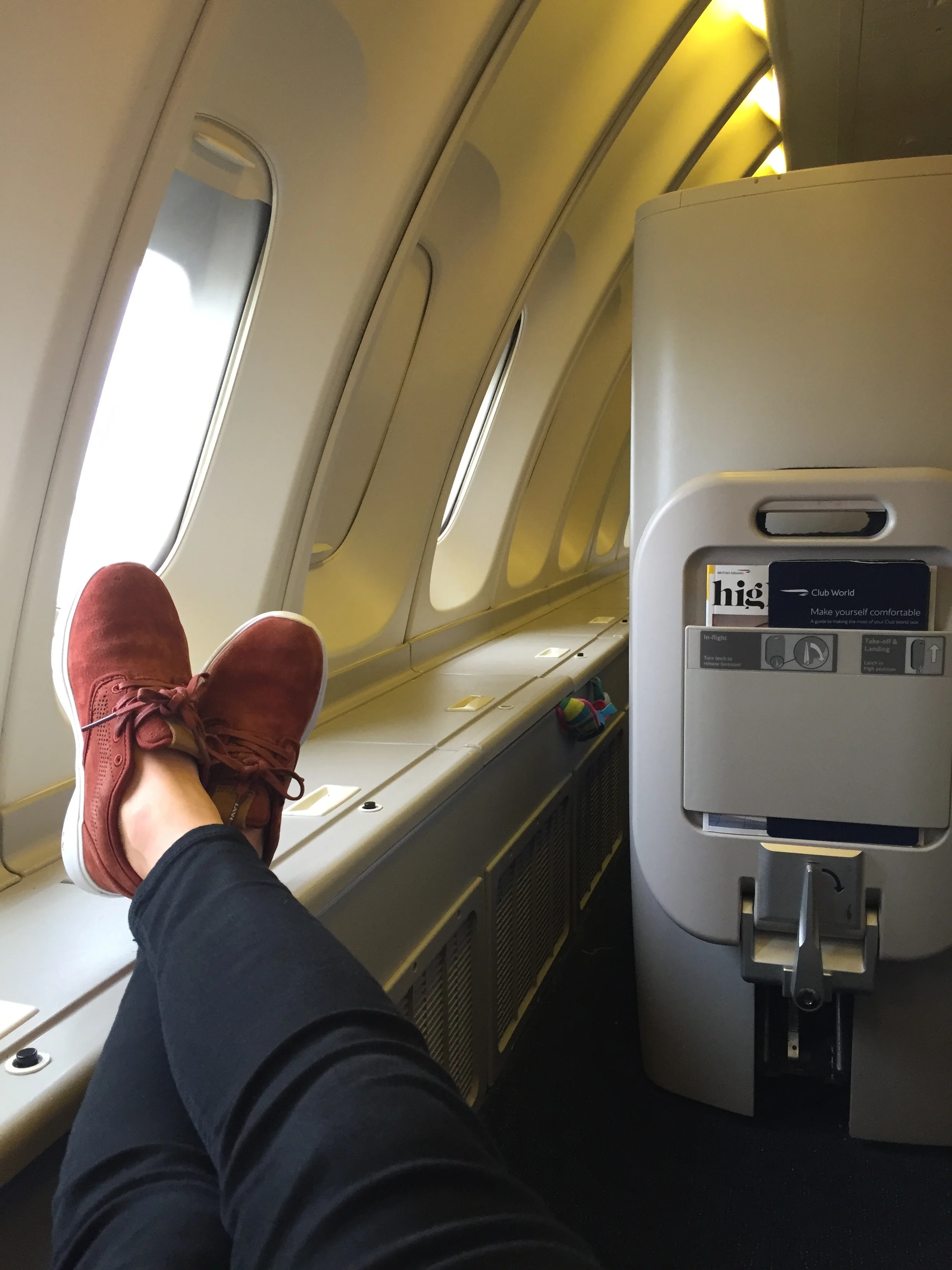 Got lucky thanks to the frequent flyer miles. Upgrade on route to COLORADO