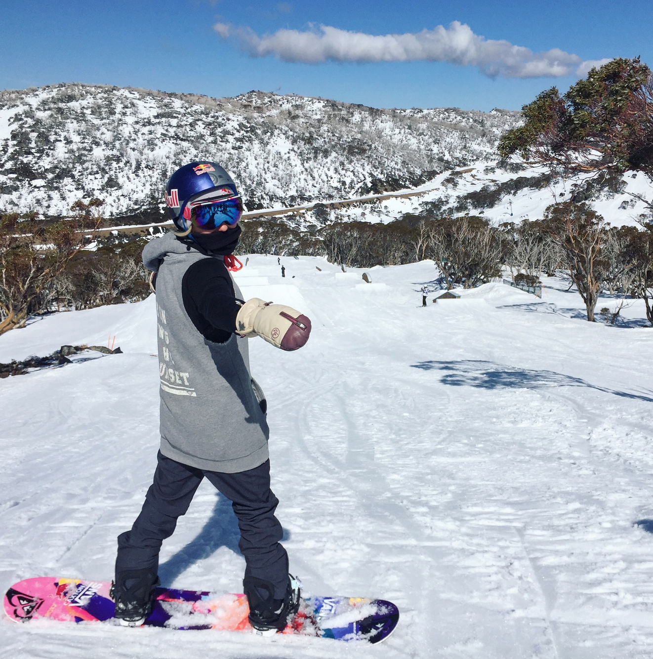 Day 1. Mini shred and HOT LAPS :)