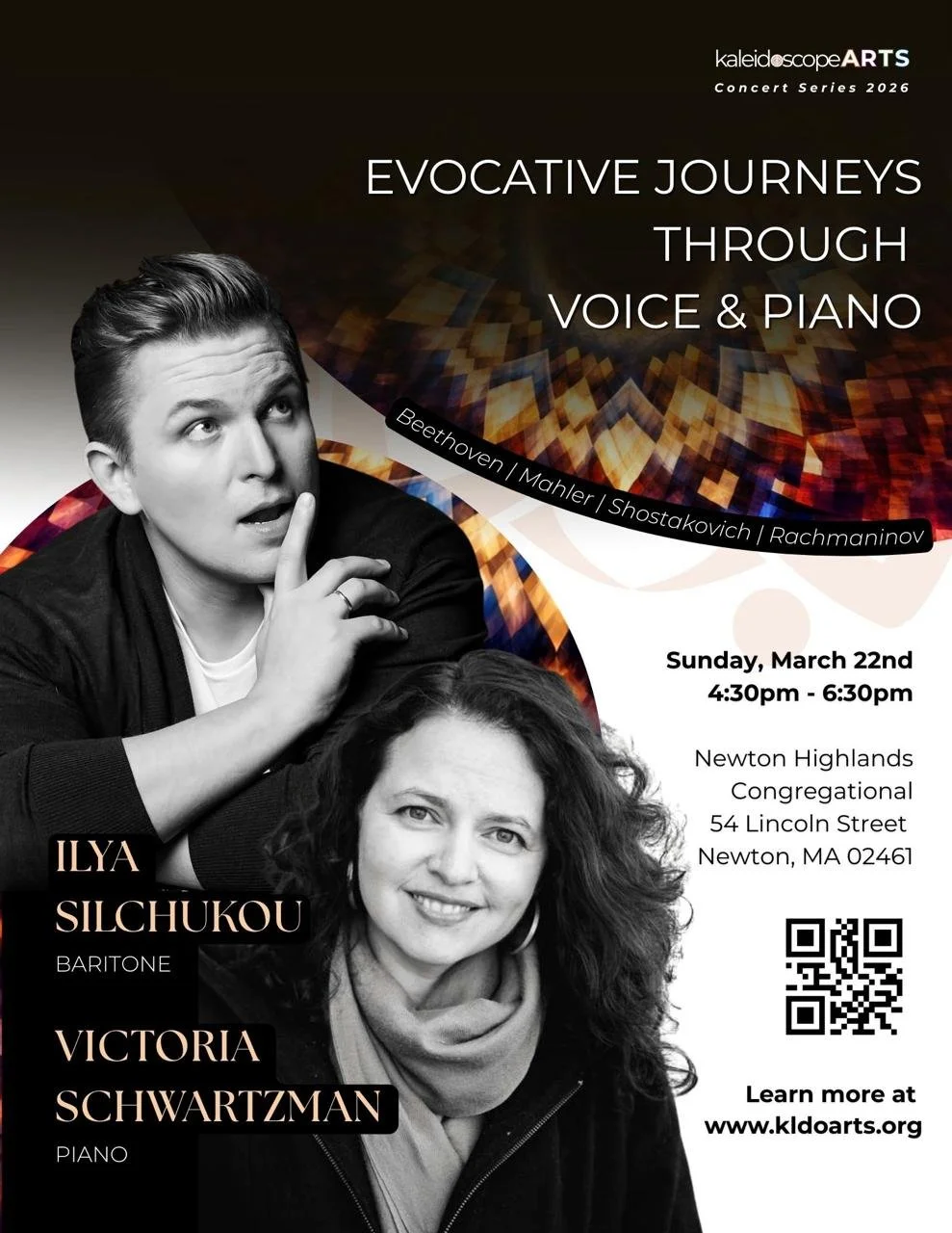 Evocative journeys through voice and piano