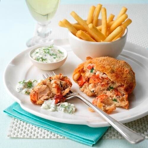 New H. Forman &amp; Son Item just came to the USA!!! Lobster/Salmon Fishcakes! Celebrate the summer with something new and divine. http://www.formansusa.com/restaurant-collection/lobster-and-salmon-fish-cakes