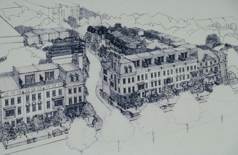 Architecture Sketch Kalorama Place