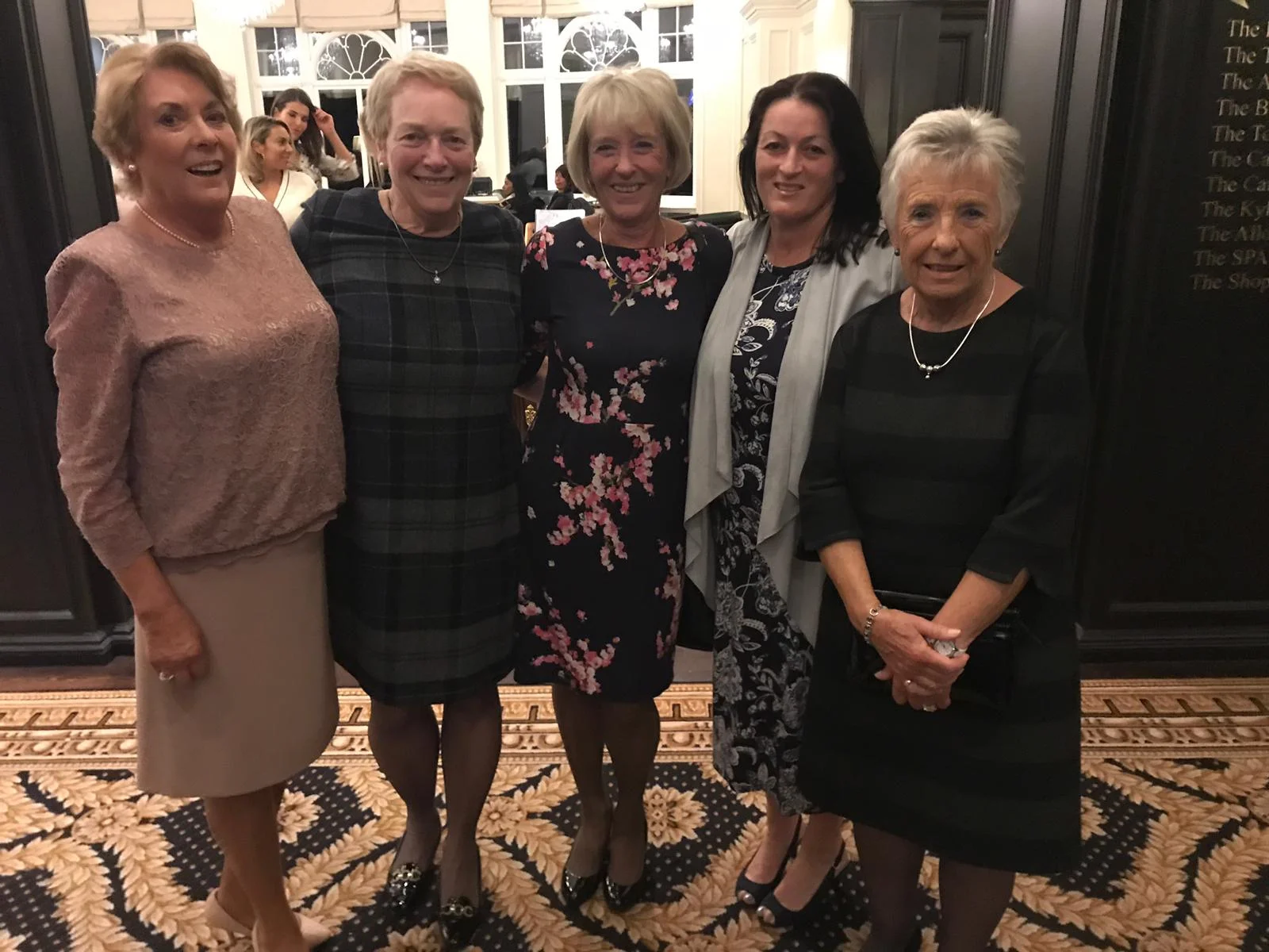 Ladies Fly The ROWGC Flag At Turnberry