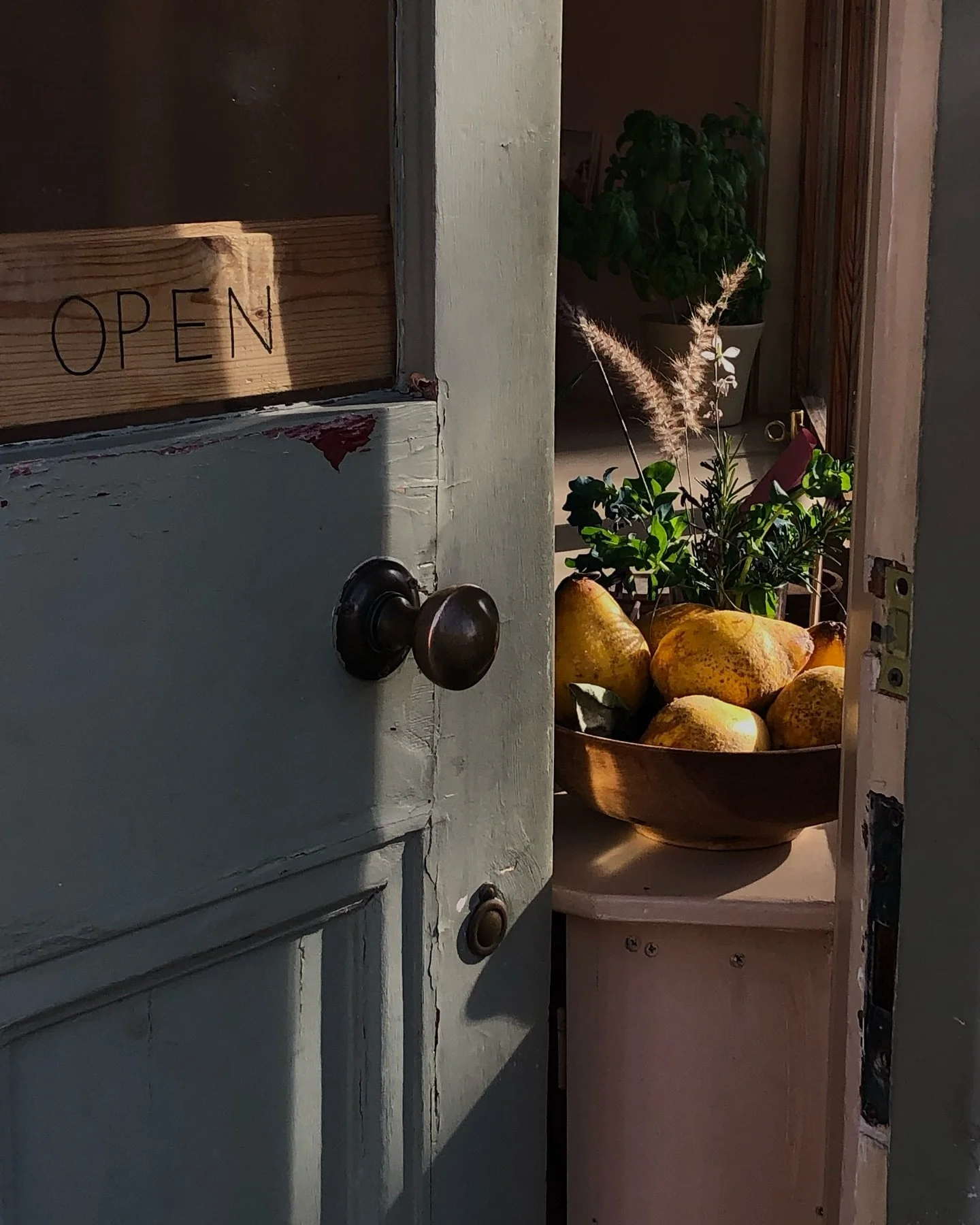 Tiniest bakery serving seasonal cakes, tarts, savoury pastries, coffee and loose leaf teas&hellip;Plus we make celebration cakes to order. 2 weeks notice please, thank you. ☺️ 

📸In the shop this week;
Quince and Cardamom Cake 
Pecan Maple Bar 🌱
Wa
