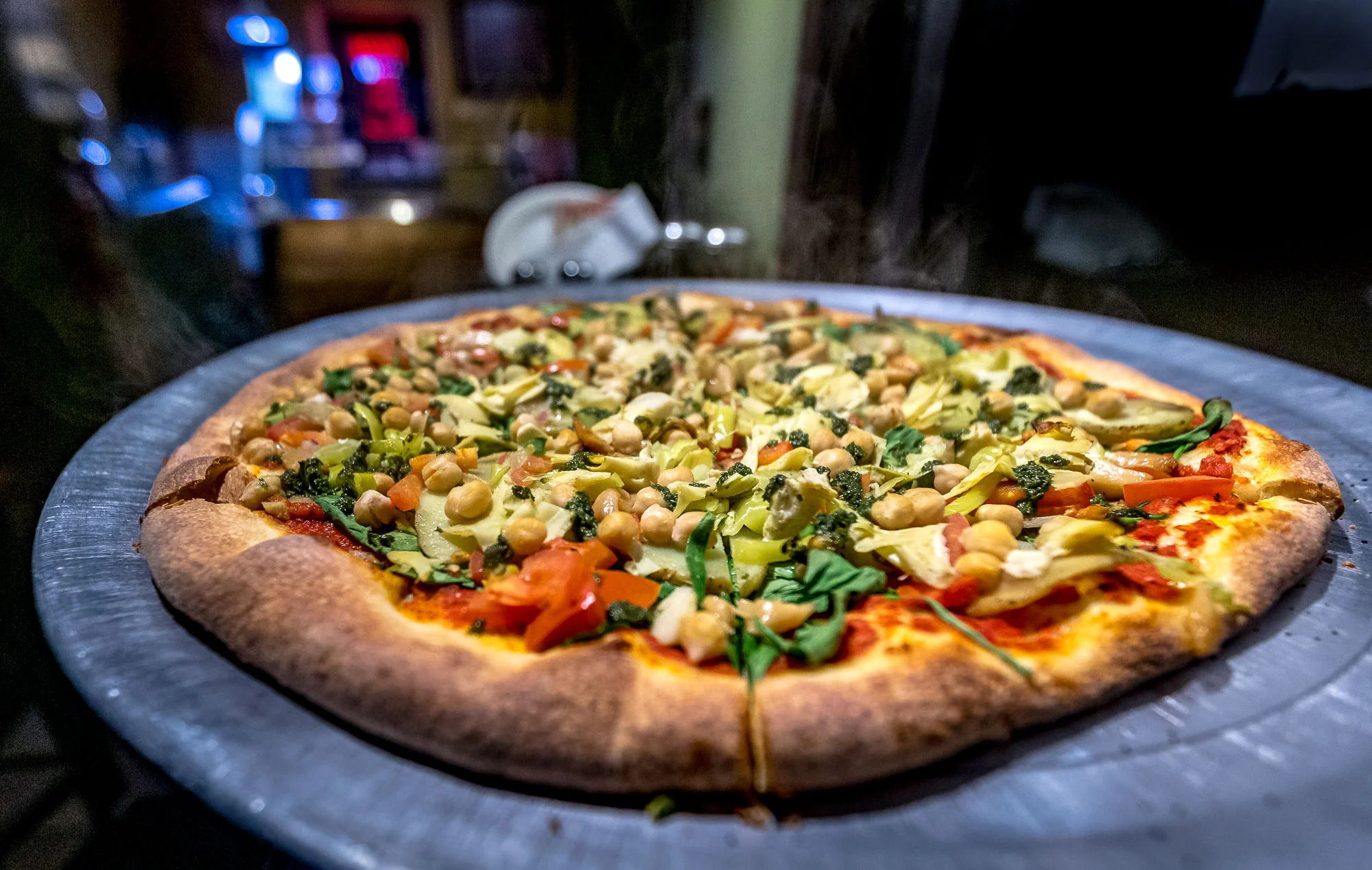 Vegetarian pizza!