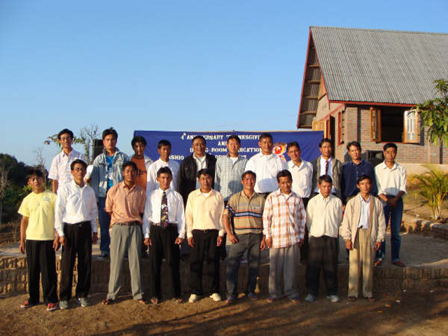 Staff and recovering addicts