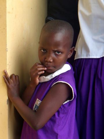 Child in Kasawo, Uganda part 1