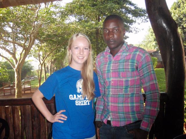 Godfrey Kalungi with Emily Raecker part 1