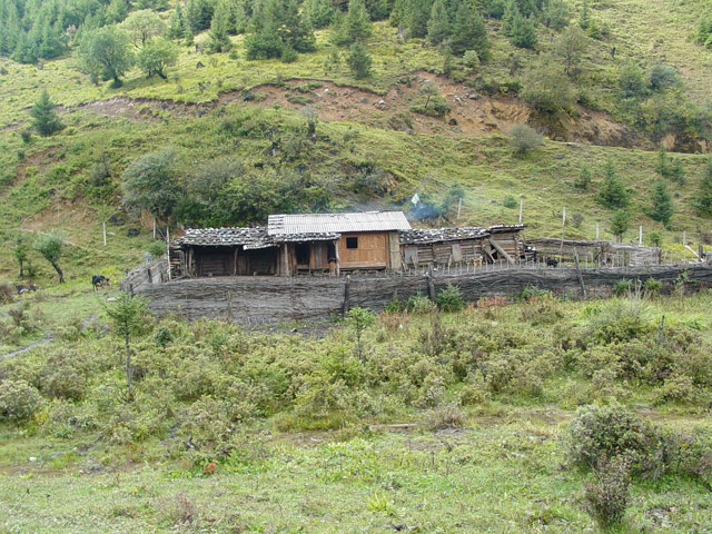 Yak herder home in Himalayan Mountains