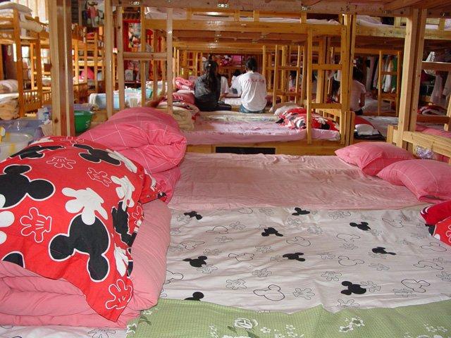 Girl's dorm at Lijiang orphanage